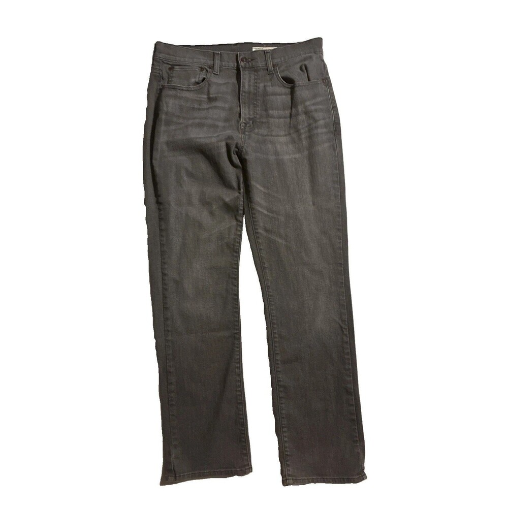 Cremieux Men’s Gray Straight Leg Jeans Size 34x30 Classic Fit Denim Pants